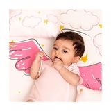 Küçük Meleğinize Kız Bebek Doğum Hediyesi Fotoğraf Battaniyesi Seti Aylık Çekim Battaniye - 0 Siyah - --