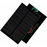 Küçük Mini Güneş Paneli 7CMX10CM 6 Volt 0,15 Amper + ve - Uç Kablo