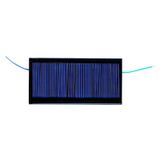 Küçük Mini Güneş Paneli 8Cmx4Cm 4,5Volt 0,2A + Ve - Uç Kablolu