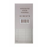 Küçük Numaralı Adisyon Fişi 12 Li (1 Paket 12 Adet)