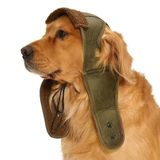 Küçük Orta ve Büyük Irk Köpek Şapka Pilot Yeşil