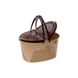 Küçük Oval Piknik Sepeti Midastech - Renkli