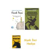 Küçük Prens + Dünyanın Merkezine Yolculuk + Siyah İnci Hediye