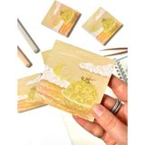 Küçük Prens Temalı Sarı Gezegen ve Bulut Desenli Postit/post-It/yapışkanlı Not Kağıdı/sticky Note - 1 - 0