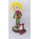 Küçük Prens ve Tilki Amigurumi Organik Oyuncak