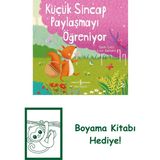 Küçük Sincap Paylaşmayı Öğreniyor + Boyama Kitabı