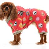 Küçük ve Orta Irk Köpek Paçalı Mont Karita Kırmızı