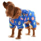 Küçük ve Orta Irk Köpek Paçalı Mont Karita Mavi