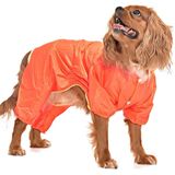 Küçük ve Orta Irk Köpek Paçalı Yağmurluk - Puka Turuncu