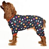 Küçük ve Orta Irk Köpek Pijama Tulum - Vanya - Köpek Kıyafeti