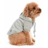 Küçük ve Orta Irk Köpek Sweatshirt - Marmit Gri - Köpek Kıyafeti