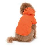 Küçük ve Orta Irk Köpek Sweatshirt - Marmit Turuncu - Köpek Kıyafeti