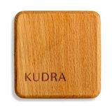 Kudra Ahşap Makyaj Seti Kutusu - Natürel