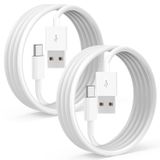 KUEVKA iPhone 15 Apple Kablosu (10 ft + 6 Ft) Araç Carplay Şarj Kablosu USB A'dan USB C'ye AirPods Pro (2. Nesil), Apple TV 4K Remote (3. Nesil), MacBook Air/Pro, iPad Pro 12,9 inç/Hava/Mini için