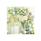 Küf Yeşilli Balon Zincir Set, Haki 543455545454