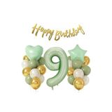 Küf Yeşilli Yaş Balon Set, 9