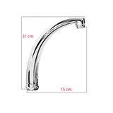 Kuğu Mix Lavabo Batarya Borusu Yedek Boru Standart -Bs