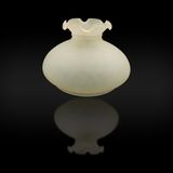 Kuğulu Avize Alaaddin Cam Somon Renkli (Alt Çap: 24.00cm-h:19.00cm)