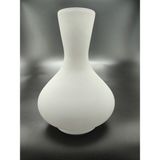Kuğulu Avize. Avize Lamba Camı. Beyaz Renkli. (Alt Çap: 8.00cm-h:18.00cm)