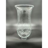 Kuğulu Avize Lamba Camı Şeffaf Üzeri Kesmeli E.14( Duy yuvası:4.50cm)