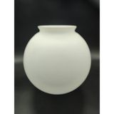 Kuğulu Avize Osmanlı Avize Camı.süt BEYAZ,GRİFLİ.(Çapı:15.00cm-Yuva çapı:8.00cm)