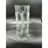 Kuğulu Avize Silindir Avize Camı.yanlarından 3.adet Delikli.şeffaf-Mat Renkte (Çapı:10.00 Cm-H:26.00 Cm)