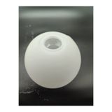 KUĞULU (G.9) AMPULE GÖRE,GLOB AVİZE CAMI.BEYAZ RENKTE (Çapı:10.00 cm) KÜRE.Kendinden dişli.