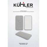 kühler Buharlı Temizleyici Yedek Mop Bezi | Mikrofiber Zemin Temizlik Pedi | Yıkanabilir Buharlı Mop