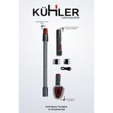 Kühler Süpürgeye Takılan Tüy Toplama Tıraş Makinesi Kedi Köpek Elektrikli Grooming Seti