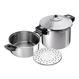 Kuhn Rikon 3013 Duromatic 6+4 lt Inox 24 cm Gümüş Düdüklü Tencere