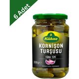 Kühne Türk Tipi Kornişon Turşusu 350 ml x 6 Adet - 1 Adet