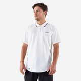 Kuikma Erkek Kısa Kollu Polo Tenis Tişörtü - Beyaz - Artengo DRY