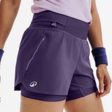 KUIKMA Mor TSH Light Hip Ball Kadın Tenis Şortu
