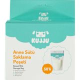 Kujju Süt Saklama Poşeti 50 Adet 935872021ss1 seffaf