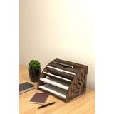 KUK Design Delcia Pratik Ve Modern Masaüstü Organizer Düzenleyici A4 Evrak Rafı