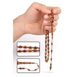 Kuka Ağacı Tesbih 6 x 11 mm Arpa Kesim