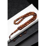 Kuka Ağacı Tesbih 7 X 11 Mm Kapsül Kesim - T-1849