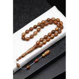 Kuka Ağacı Tesbih 8 X 11 Mm Beyzi Kesim - T-1841