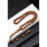 Kuka Ağacı Tesbih 8 X 11 Mm Beyzi Kesim - T-1845
