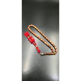 Kuka Tespih 8x12 mm Havşa Delim Çok Katlı İp El Emeği Örgü Püsküllü OT-KK-KK-002
