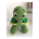 Kukaoyuncak Amigurumi Oyuncak Kaplumbağa Tospik 15 Cm