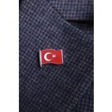 Kuker Madeni Eşya Türk Bayrağı Rozet