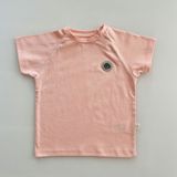 Kukita Kız & Erkek Basic Tişört - Pembe - 0 - 1 Yaş