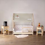 Kukka KS8000 Uyku Seti - Sweet Dreams Rainbow Krem - Tente - Bej