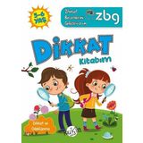 Kukla 5 - 6 Yaş Dikkat Kitabım - Dikkat Ve Odaklanma - Zbg Zihinsel Becerilerimi Geliştiriyorum