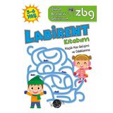 Kukla 5 - 6 Yaş Labirent Kitabım - Küçük Kas Gelişimi Ve Odaklanma - Zbg Zihinsel Becerilerimi Geliştiriyorum