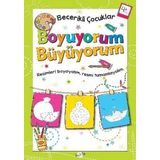 Kukla Becerikli Çocuklar Boyuyorum Büyüyorum 4 Yaş Boyama Kitabı
