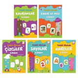 Kukla Evdeki Okulum Okul Öncesi Eğitim Seti 5 Kitap