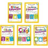 Kukla Yaratıcı Çocuklar Etkinlik Seti 6+ Yaş 5 Kitap