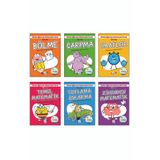 Kukla Yayınları 7 Yaş ve Üstü İlkokul Eğlenceli Matematik Serisi Set KAMPANYALI (6 Kitap)